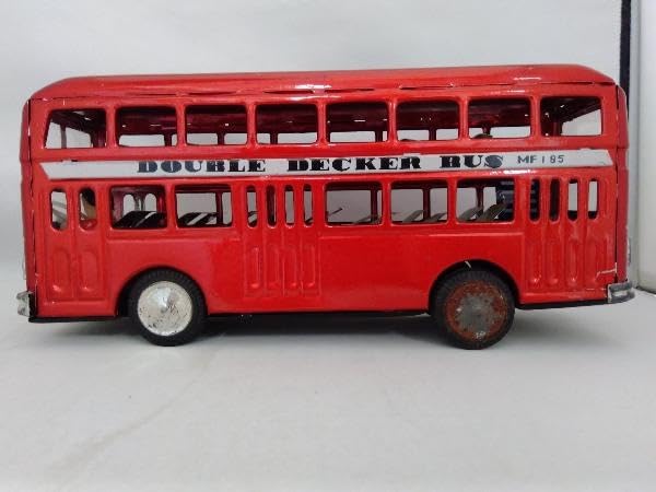 【当時物　美品】ブリキ　バス（トレーン製　フリクションモーター） Yahoo!オークション -「フリクション バス」(乗り物) (ブリキ)の